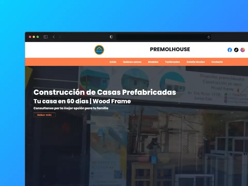 Premolhouse - Dynamic page